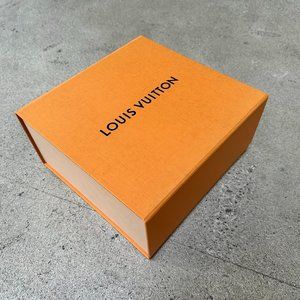 Louis Vuitton L Gift Empty Box for Small Bag Purse Magnetic Flap Closure Large